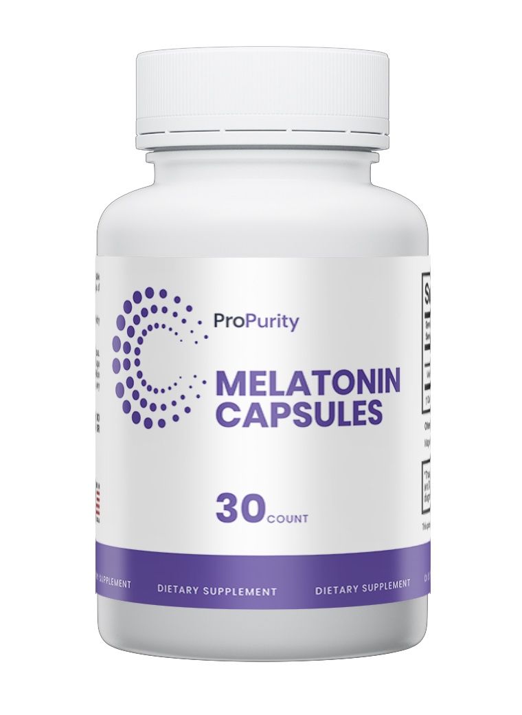 Melatonin Capsules 30 Count, One Time Purchase.